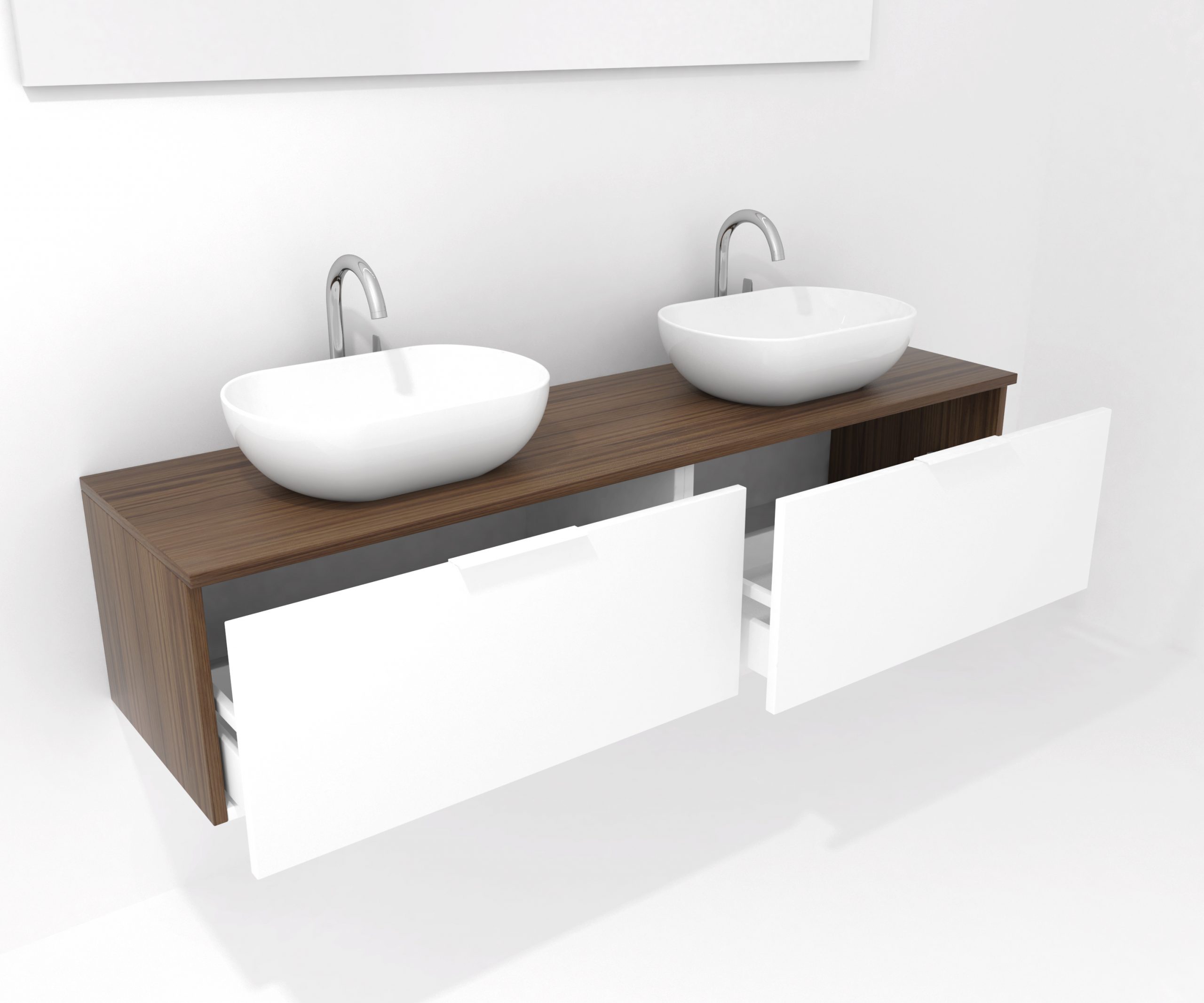 Pack Indre avec lavabo et miroir LED