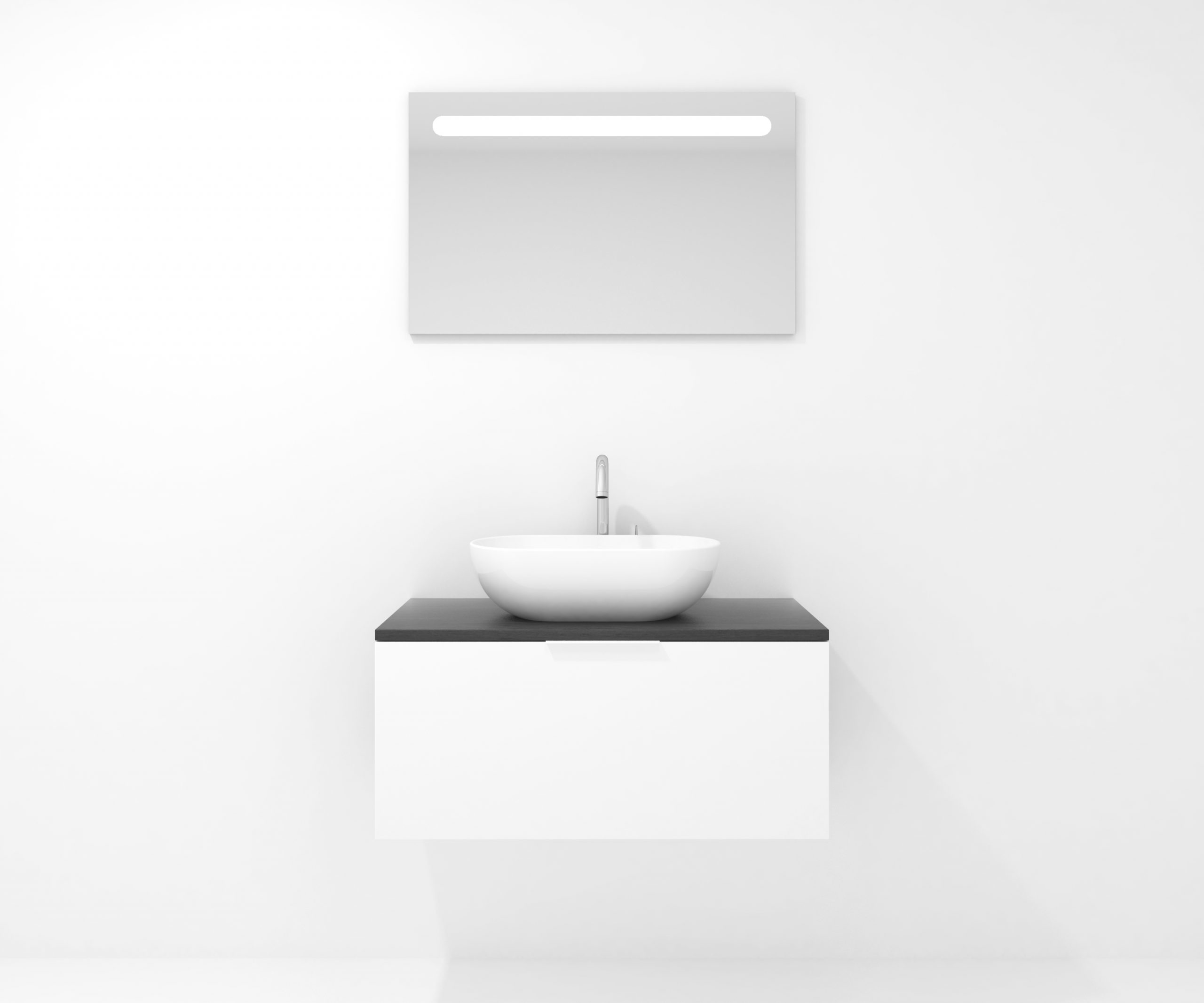 Pack Indre avec lavabo et miroir LED