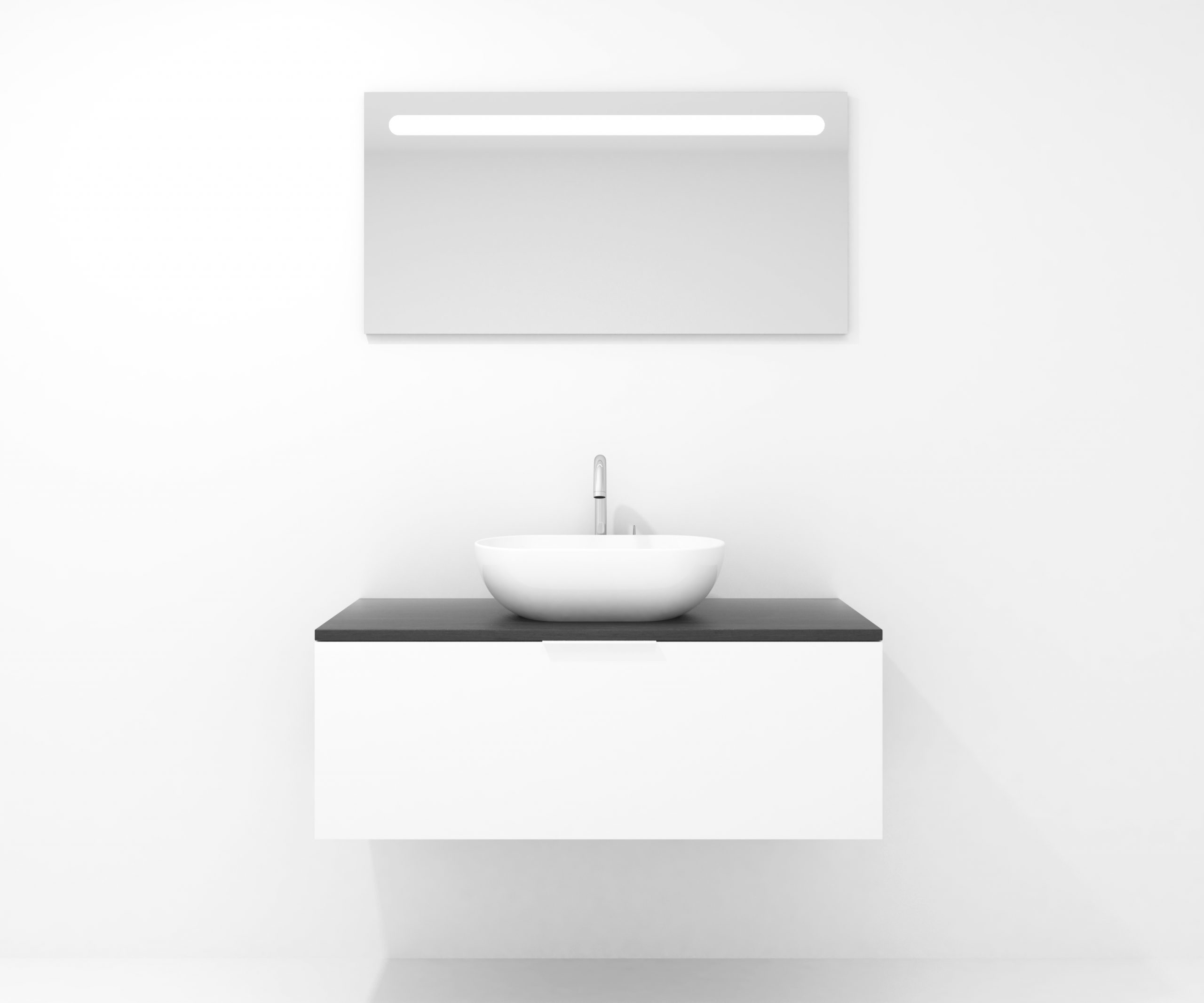 Pack Indre avec lavabo et miroir LED