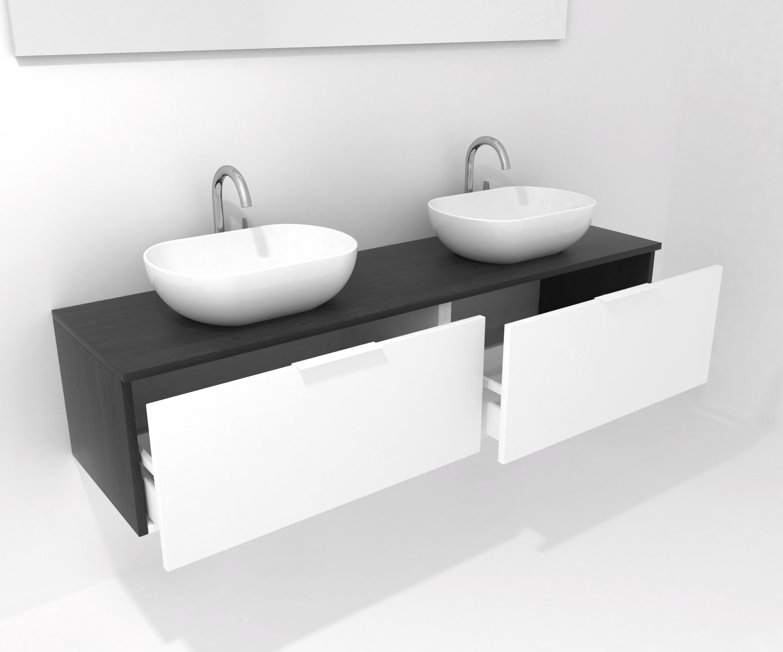 Pack Indre avec lavabo et miroir LED