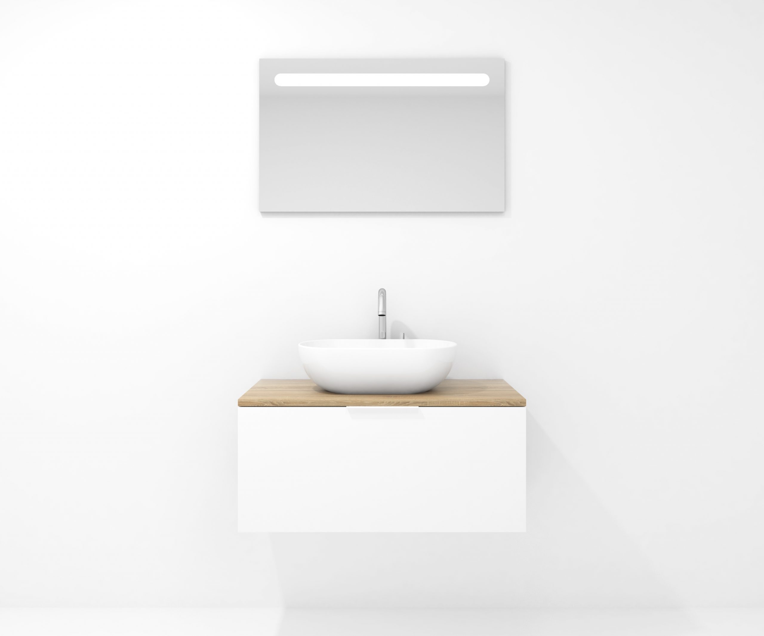 Pack Indre avec lavabo et miroir LED
