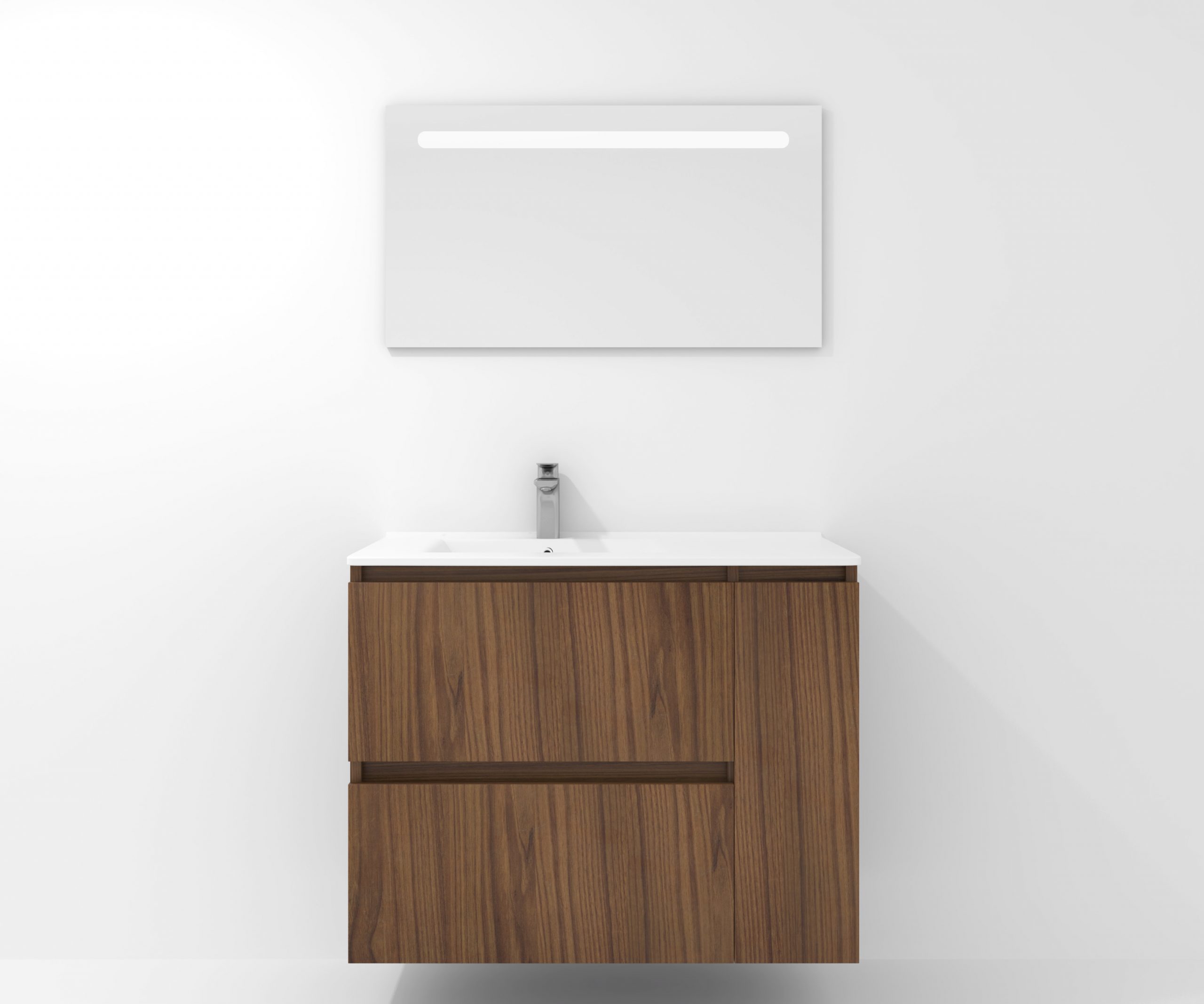 Pack Montpellier avec miroir LED et lavabo