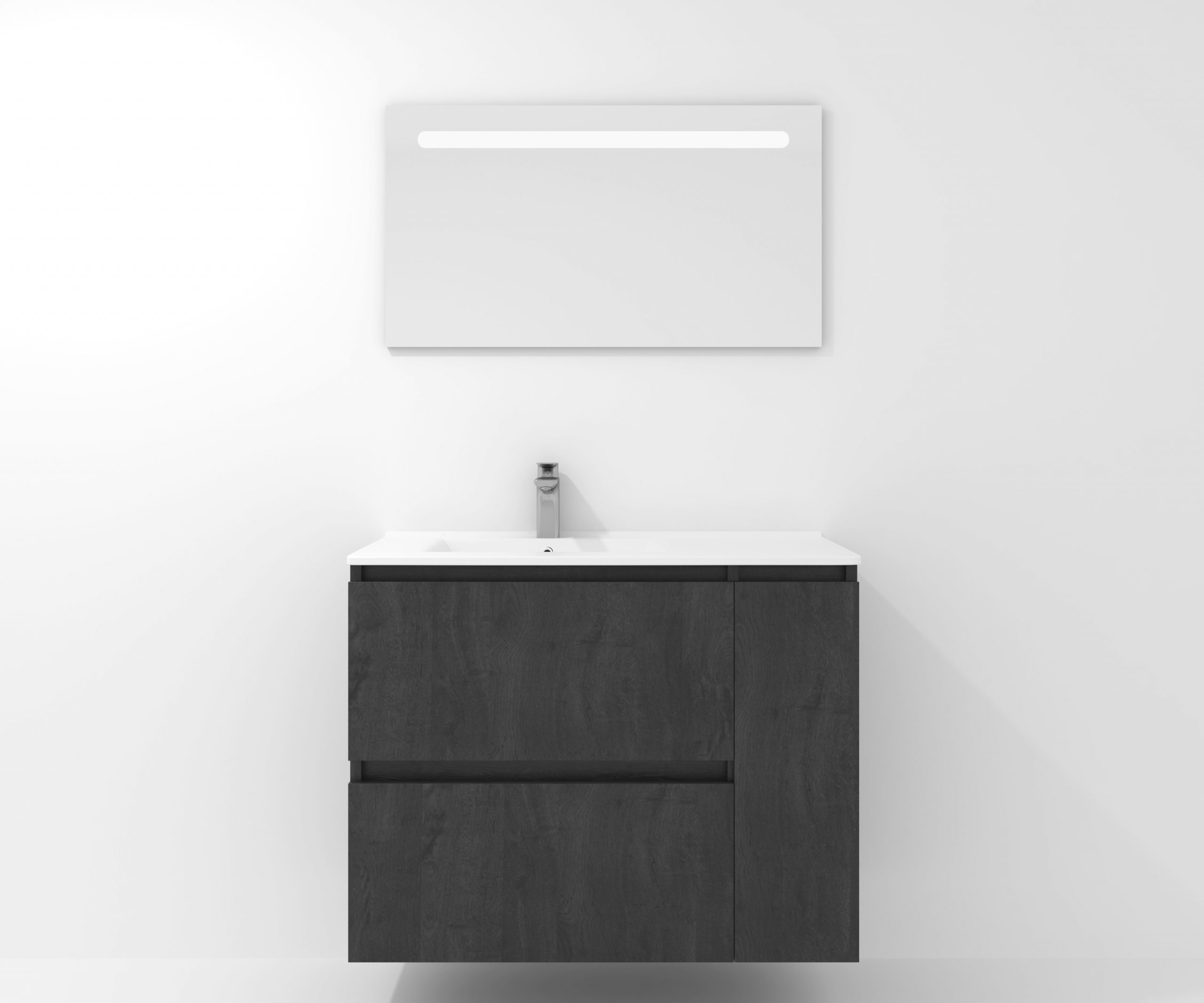 Pack Montpellier avec miroir LED et lavabo