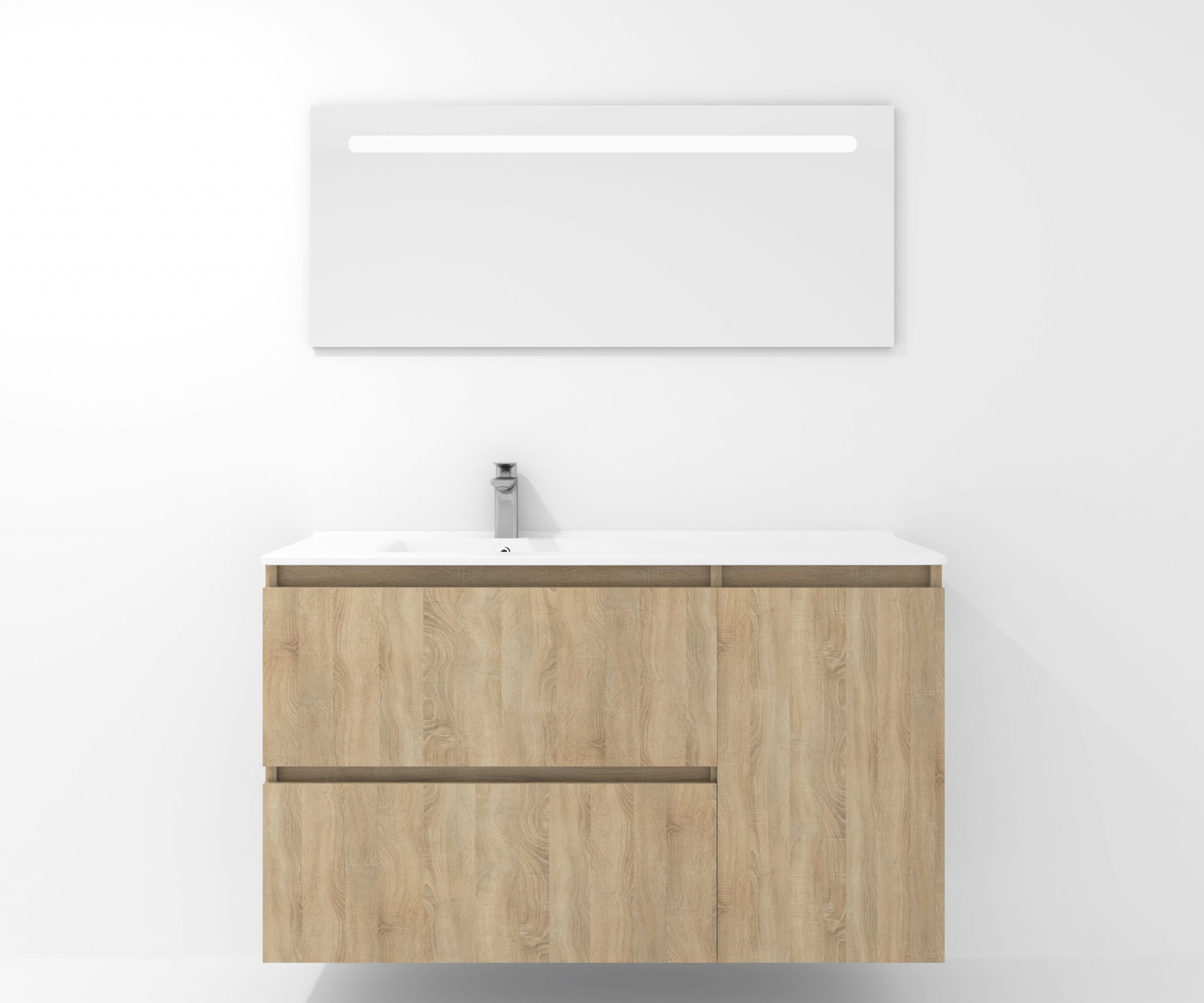 Pack Montpellier avec miroir LED et lavabo