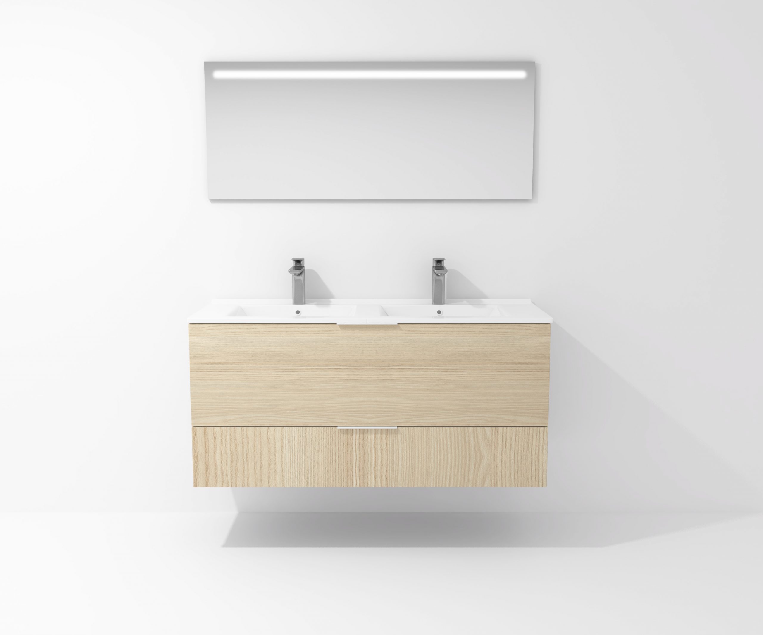 Pack Orléans avec lavabo et miroir LED