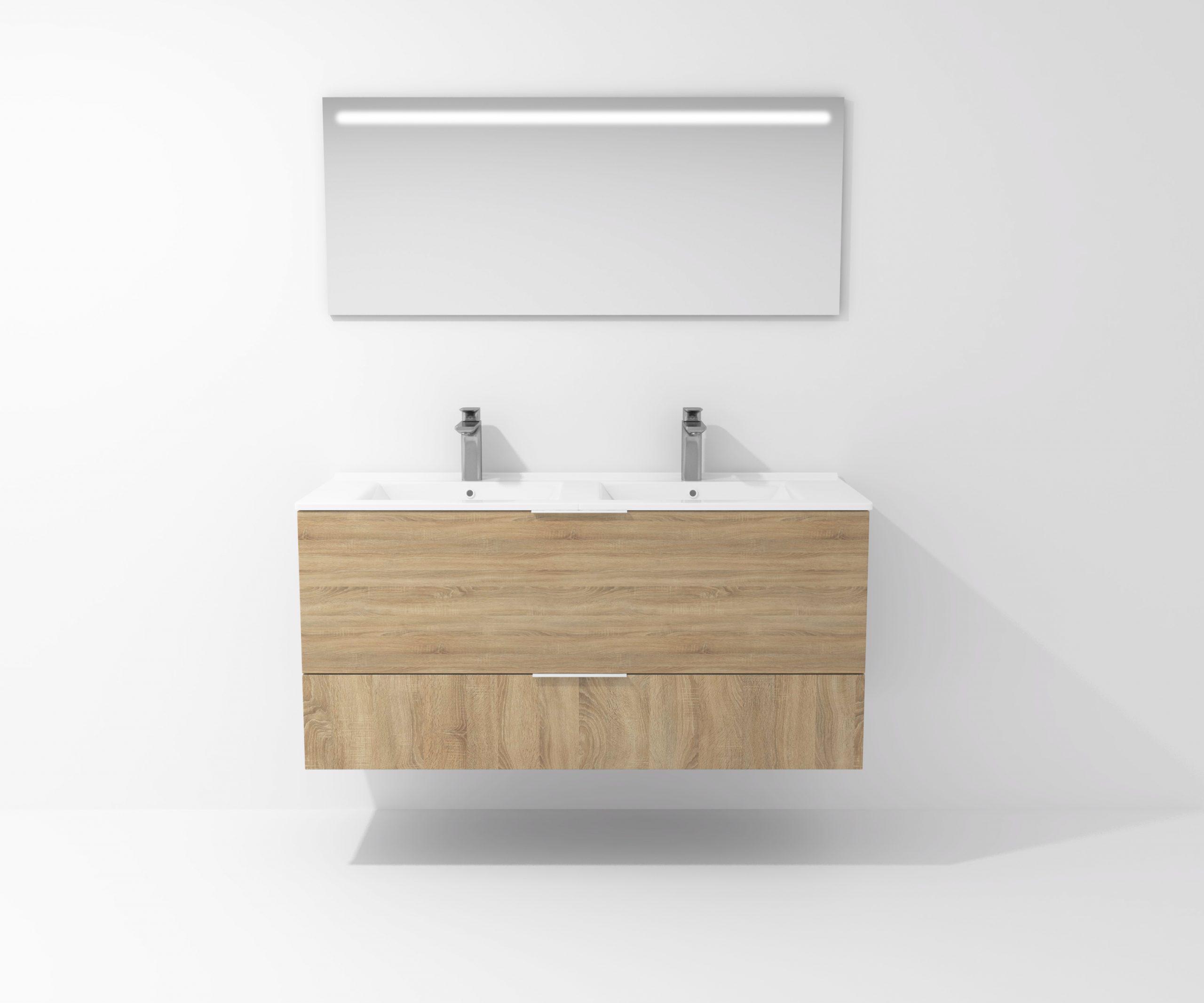 Pack Orléans avec lavabo et miroir LED