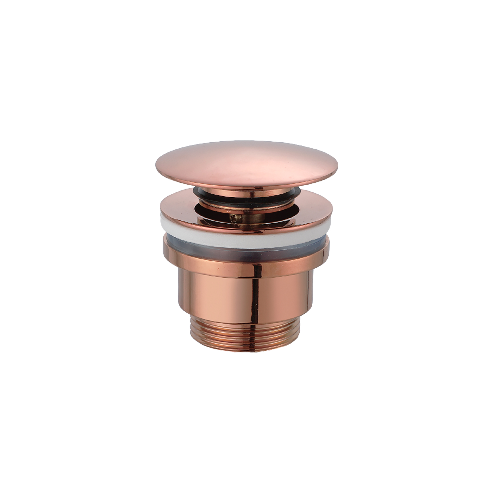 VALVE CLICK-CLACK PVD OR ROSE BROSSÉ