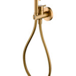 GRIFO EMPOTRADO BIDÉ FEROE ORO CEPILLADO