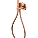 GRIFO EMPOTRADO BIDÉ FEROE ORO ROSA CEPILLADO