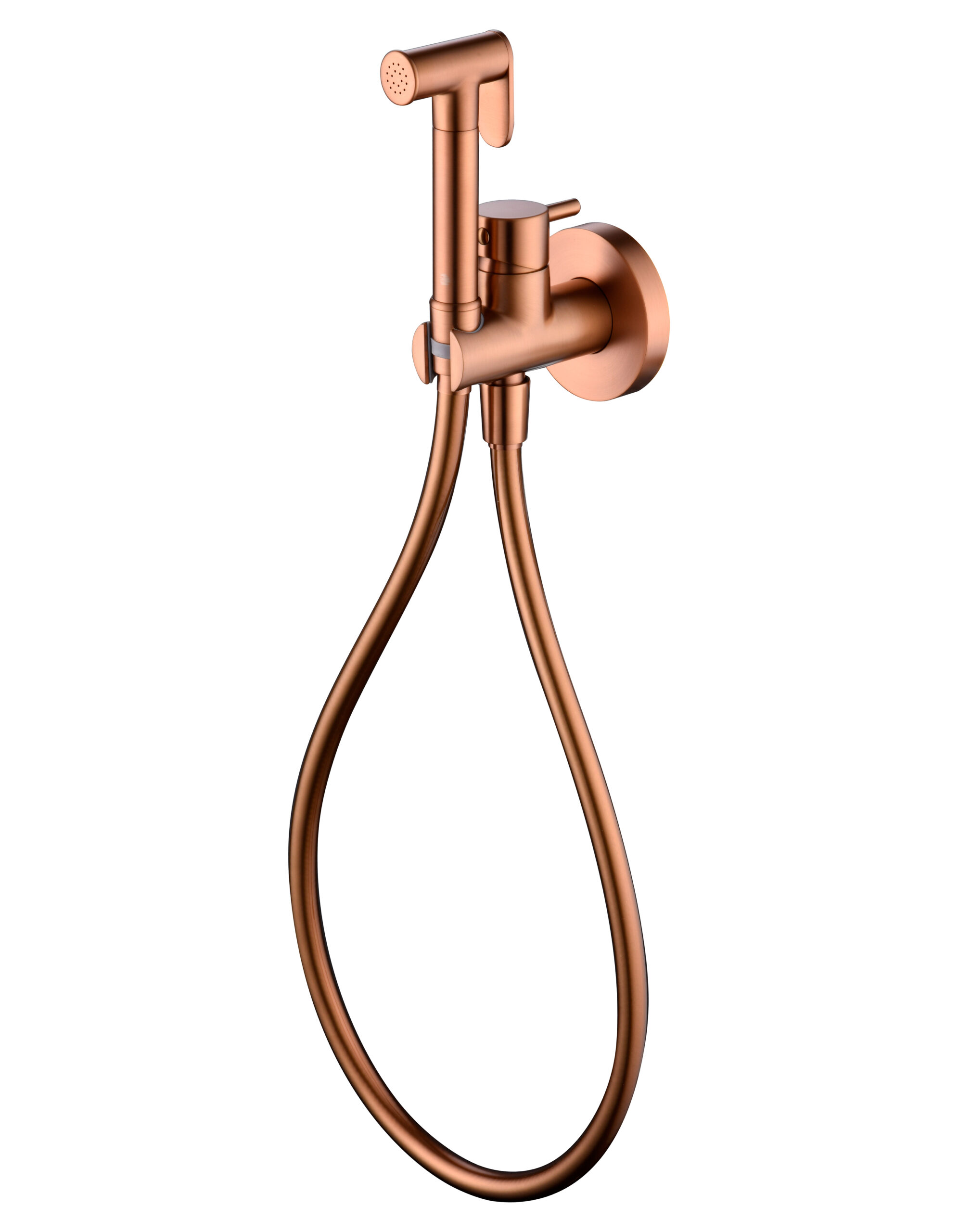 GRIFO EMPOTRADO BIDÉ FEROE ORO ROSA CEPILLADO