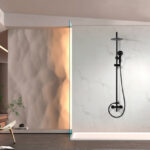 CONJUNTO DUCHA MONOMANDO FORMENTERA NEGRO MATE