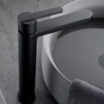 ROBINET MONOMAND LAVABO ALTO FORMENTERA NOIR MAT