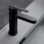 ROBINET MONOMAND LAVABO FORMENTERA NOIR MAT