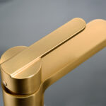 ROBINET MONOMAND LAVABO ALTO FORMENTERA OR BROSSÉ