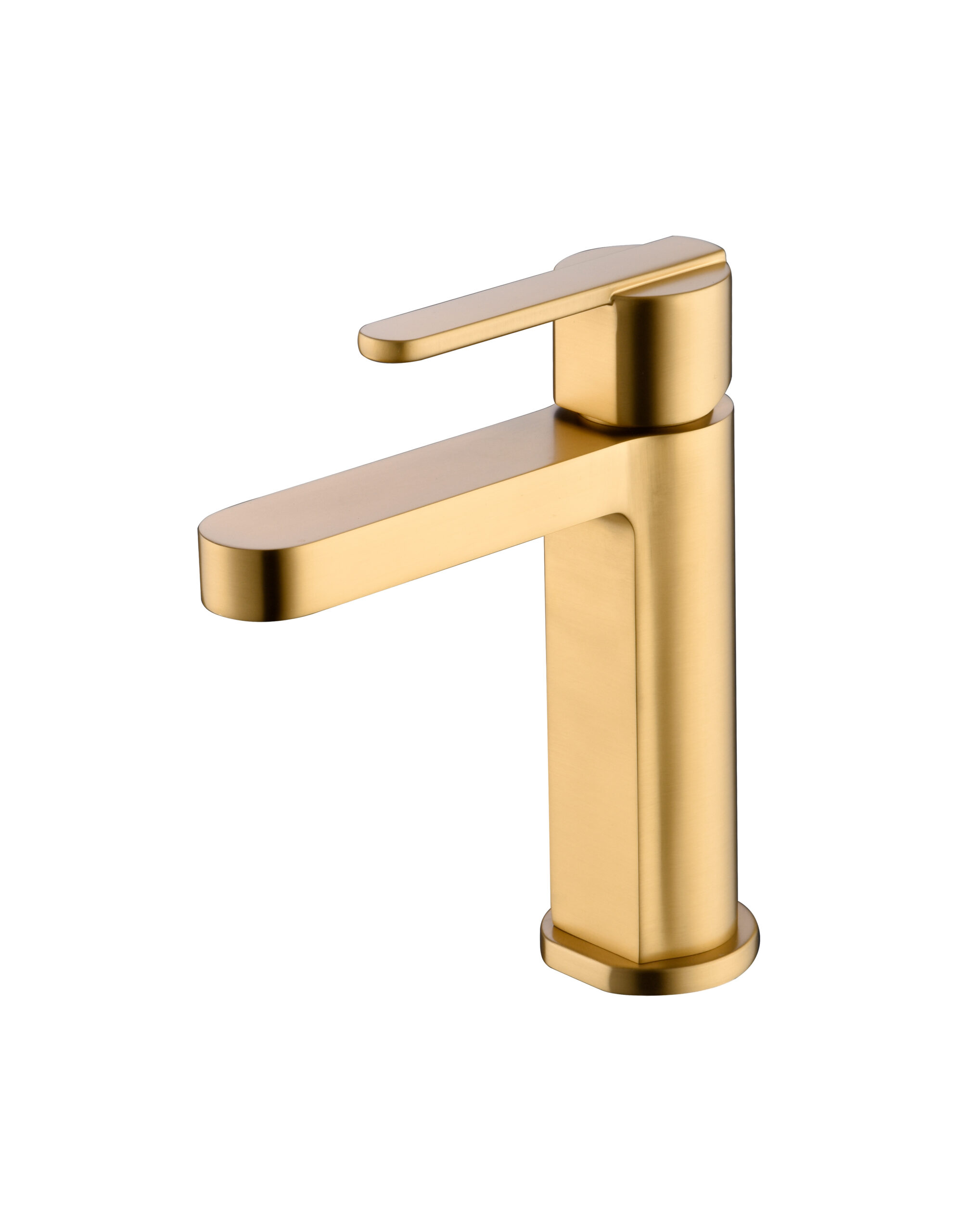 ROBINET MONOMAND LAVABO FORMENTERA OR BROSSÉ