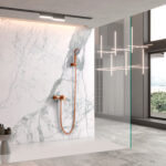 KIT DE DOUCHE MONOMAND FORMENTERA OR ROSE BROSSÉ