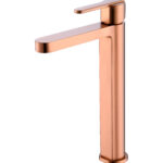 MONOMANDO LAVABO ALTO FORMENTERA ORO ROSA CEPILLADO