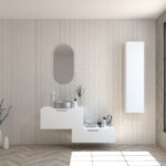 Pack LAPLACE + lavabo + espejo cápsula