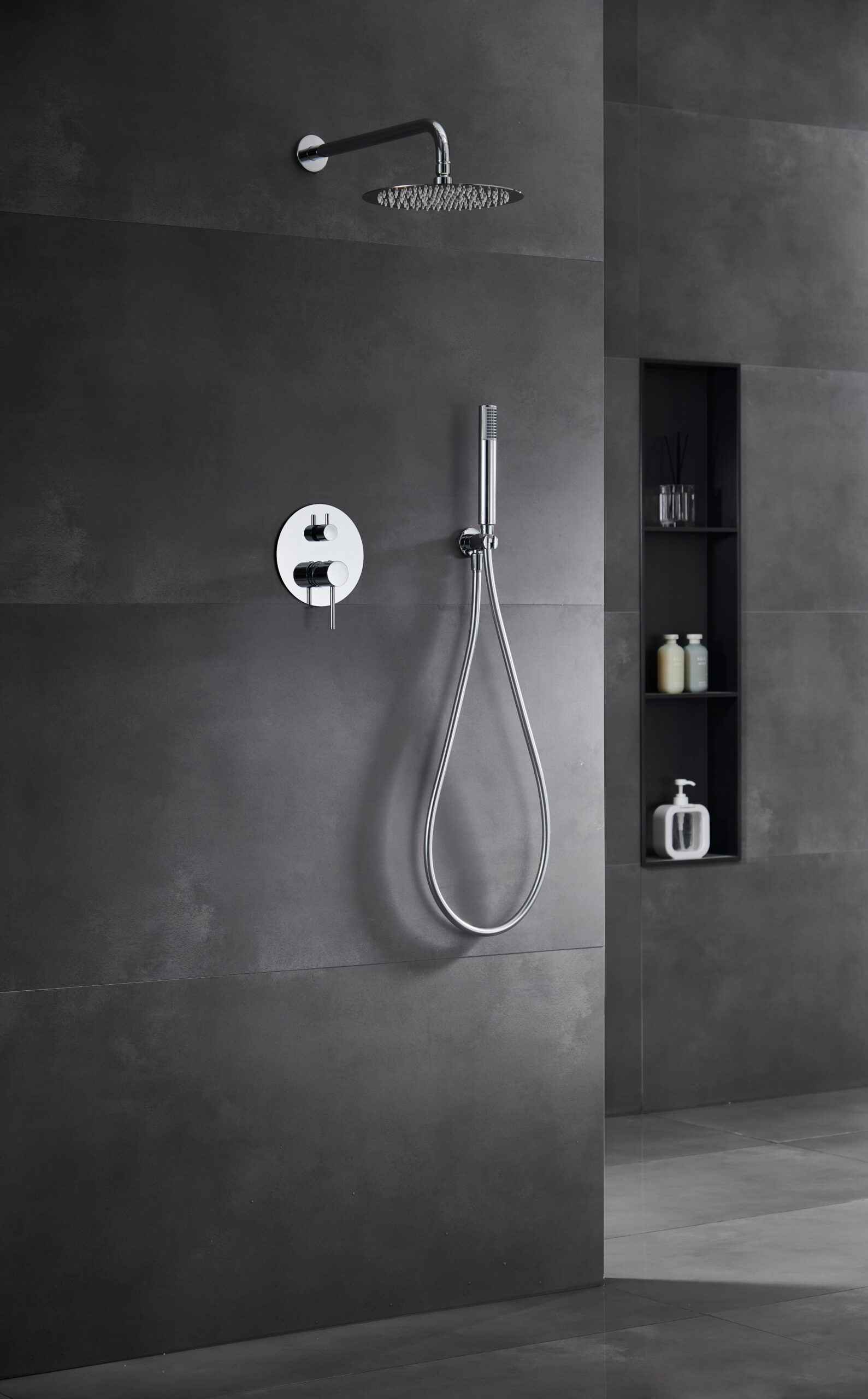 CONJUNTO DUCHA MONOMANDO EMPOTRADO TENERIFE