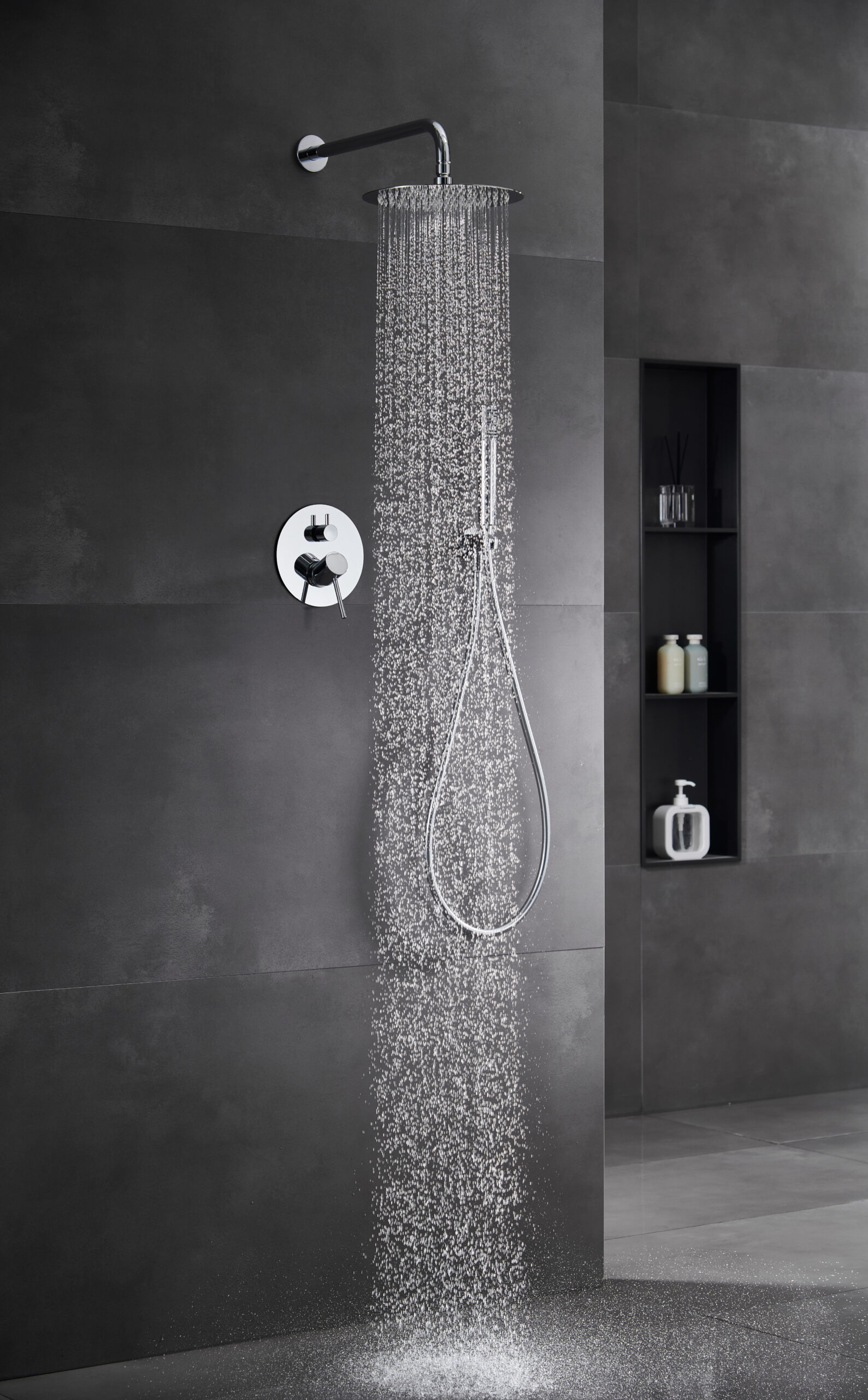 CONJUNTO DUCHA MONOMANDO EMPOTRADO TENERIFE