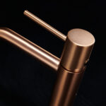 MONOMANDO LAVABO TENERIFE ORO ROSA CEPILLADO