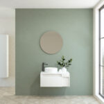 Pack BACHOT + évier + miroir rond