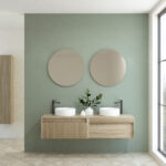 Pack BACHOT + évier + miroir rond