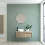 Pack BACHOT + évier + miroir rond