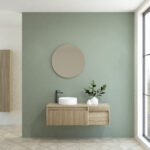 Pack BACHOT + évier + miroir rond