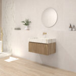 Pack DEBUSSY + évier Sapienston + miroir rond