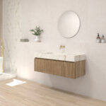 Pack DEBUSSY + évier Sapienston + miroir rond