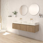 Pack DEBUSSY + évier Sapienston + miroir rond
