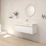 Pack DEBUSSY + évier Sapienston + miroir rond