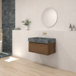 Pack DEBUSSY + évier Sapienston + miroir rond