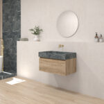 Pack DEBUSSY + évier Sapienston + miroir rond