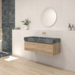 Pack DEBUSSY + évier Sapienston + miroir rond