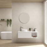 Pack FLAUBERT + lavabo + miroir rond