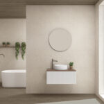 Pack FLAUBERT + lavabo + miroir rond