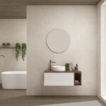 Pack FLAUBERT + lavabo + miroir rond