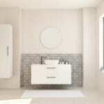 Pack GAUVIN + lavabo  + espejo circular