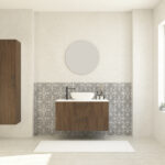 Pack GAUVIN + lavabo  + espejo circular