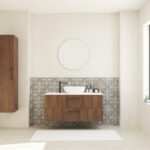 Pack GAUVIN + lavabo  + espejo circular