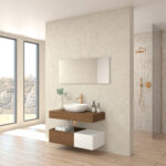 Pack POINCARÉ + lavabo + espejo liso