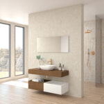 Pack POINCARÉ + lavabo + espejo liso