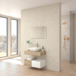 Pack POINCARÉ + lavabo + espejo liso