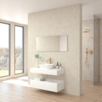 Pack POINCARÉ + lavabo + espejo liso