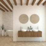 Pack RICHET + évier + miroir rond