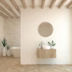 Pack RICHET + évier + miroir rond