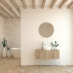 Pack RICHET + évier + miroir rond