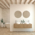 Pack RICHET + évier + miroir rond